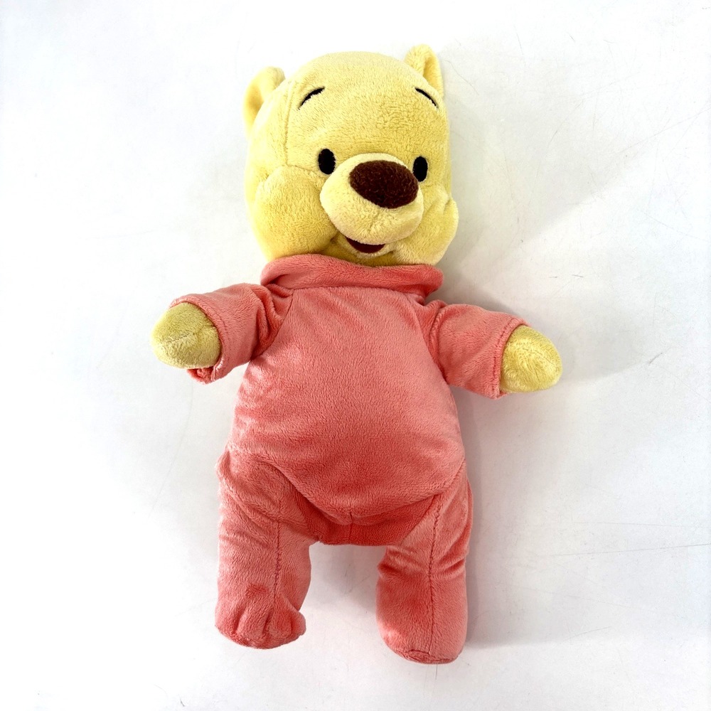Disney Babies Winnie the Pooh Plush Dollโ NO Swaddle Wearing Suit